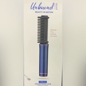 Cordless Straightening Comb - Blue